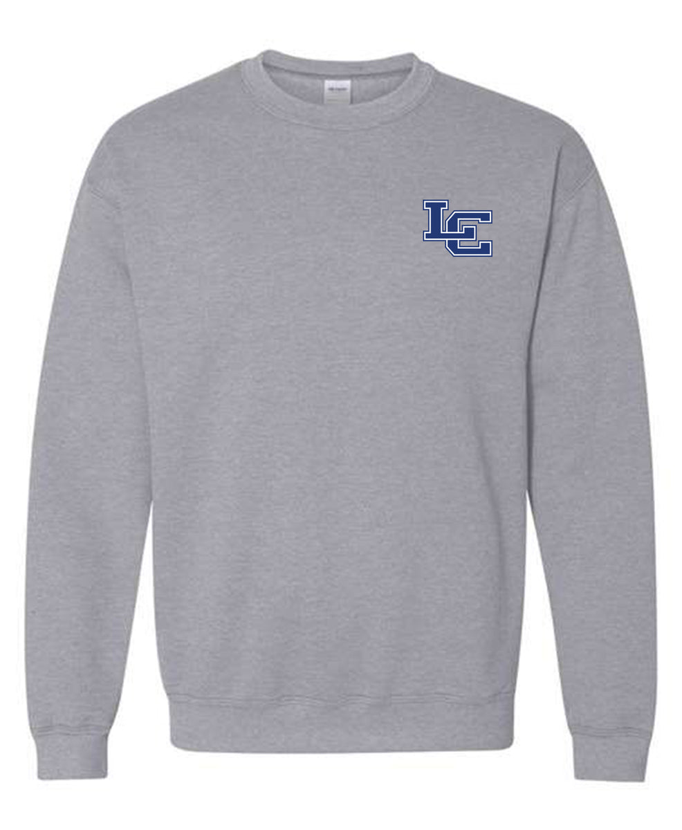 LC Embroidery Crewneck Sweatshirt - Grey – LC Knights Kastle