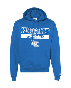 Knights Soccer - ADULT Hooded Sweatshirt - Royal