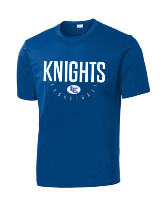 Knights Basketball - Sport-Tek PosiCharge Competitor Tee - Royal YOUTH