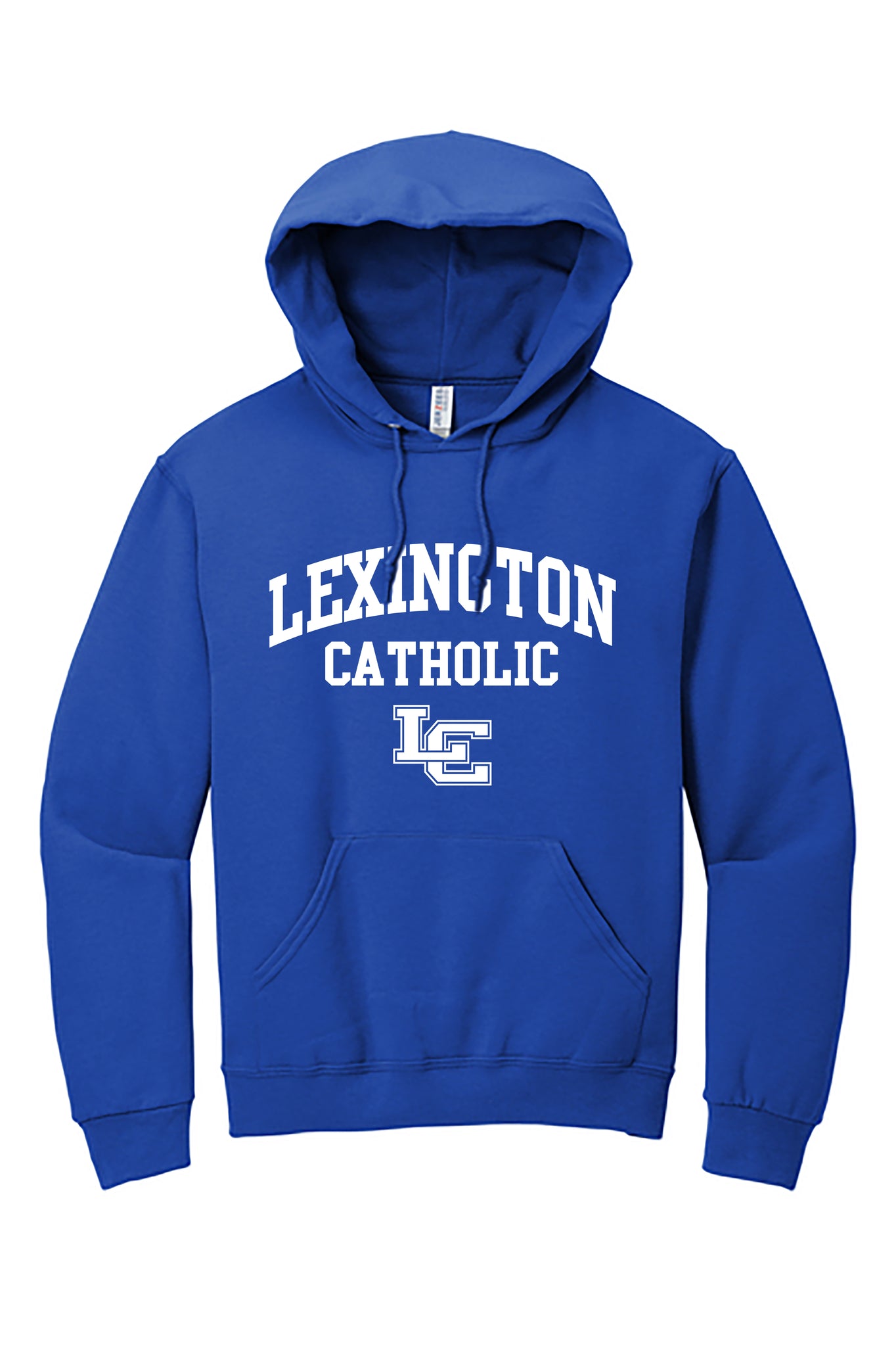 Lexington Catholic LC Jerzees Hoodie ROYAL