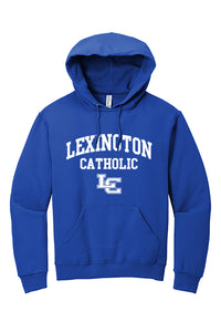 Lexington Catholic LC Jerzees Hoodie ROYAL