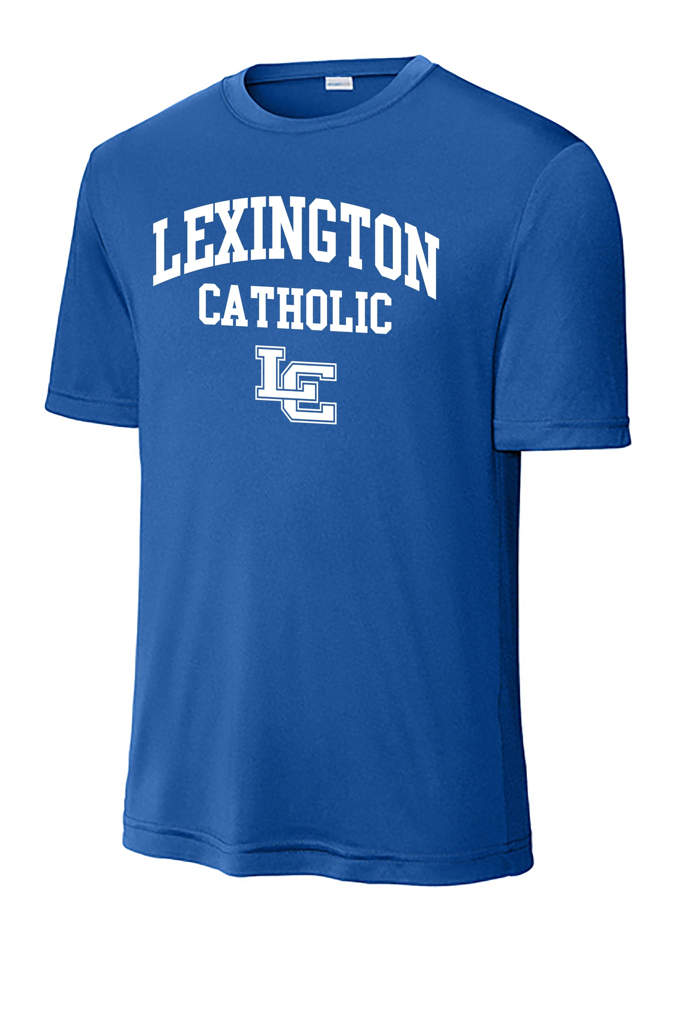 Lexington Catholic LC Sport Tee Royal