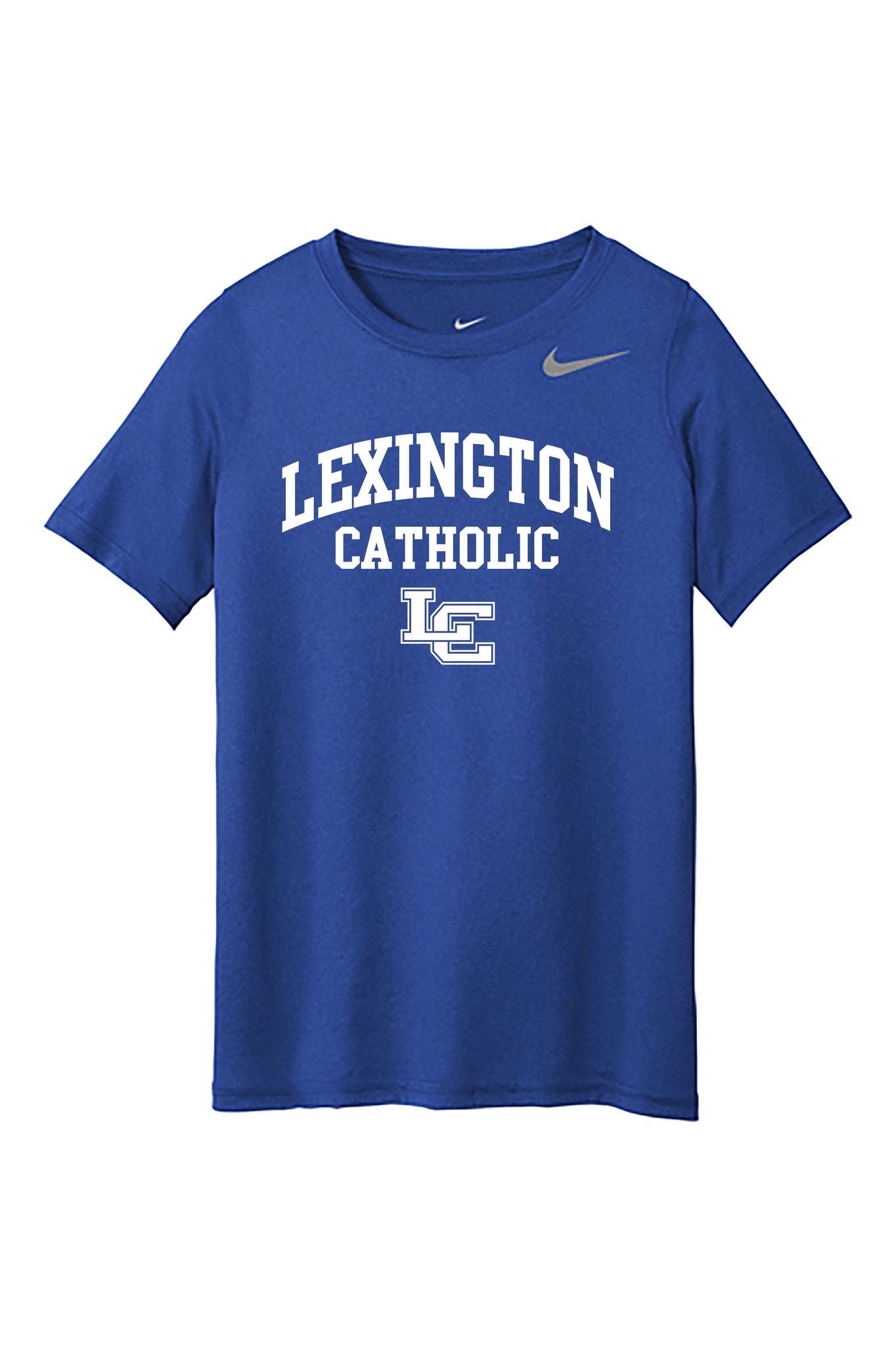 Lexington Catholic LC Nike DRI-FIT Tee Royal