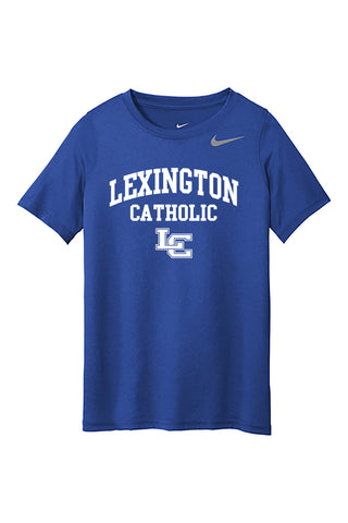Lexington Catholic LC Nike DRI-FIT Tee Royal