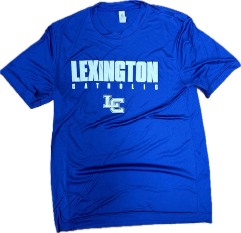 LexCath Youth Dry Fit Tee Royal