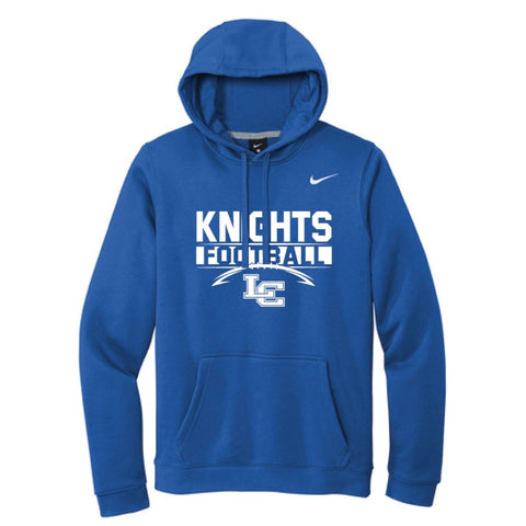 Knights Football - Nike Therma Fit Hoodie - Royal