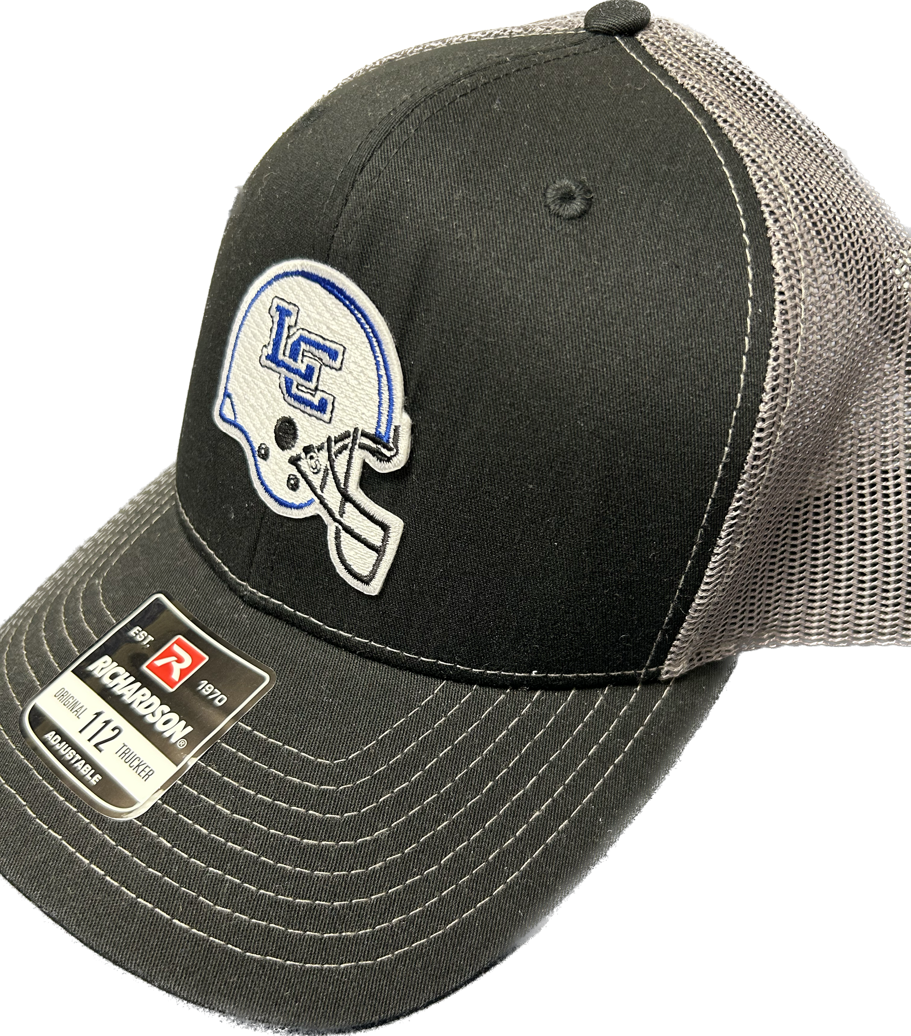 Richardson Hat Football Helmet gray mesh back