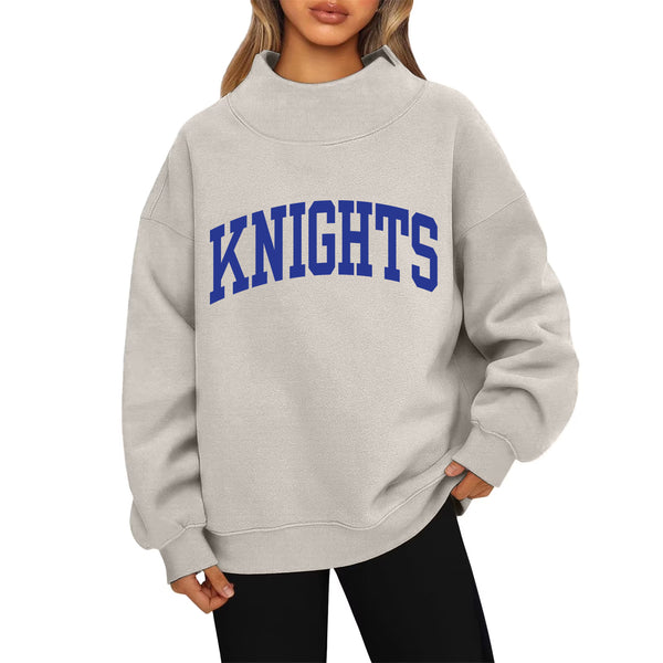 Mockneck Knights Sweatshirt