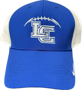 Nike Hat Blue Football Seams