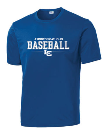 LC Baseball - Sport Tek Dry Fit T-Shirt - Royal