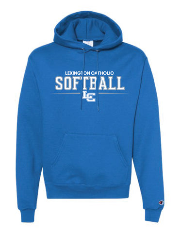 LC Softball - Hooded Sweatshirt - Royal