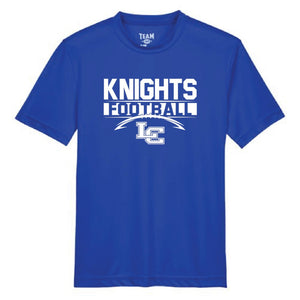 Knights Football - YOUTH Sport Tek Dry Fit T-Shirt - Royal