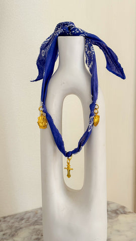 Bandana Scarf Necklace - Sword
