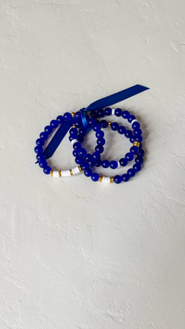 Royal Beaded Bracelet Set