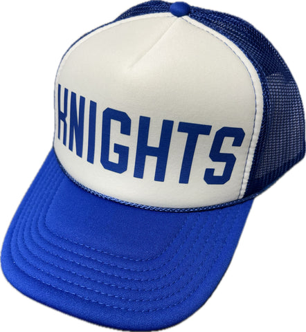 Knights Blue & White Mesh Back Hat