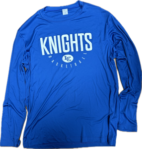 Knights Basketball Long Sleeve Sport-Tek Dry Fit T-shirt 2 COLORS