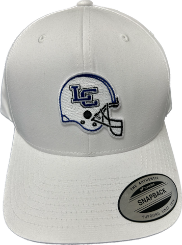 Structured Fit Hat White Football Helmet