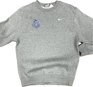 Grey Nike Crew Neck Sweatshirt