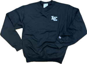 Athletic Black Champion - Powerblend® Crewneck Sweatshirt - S600 LC