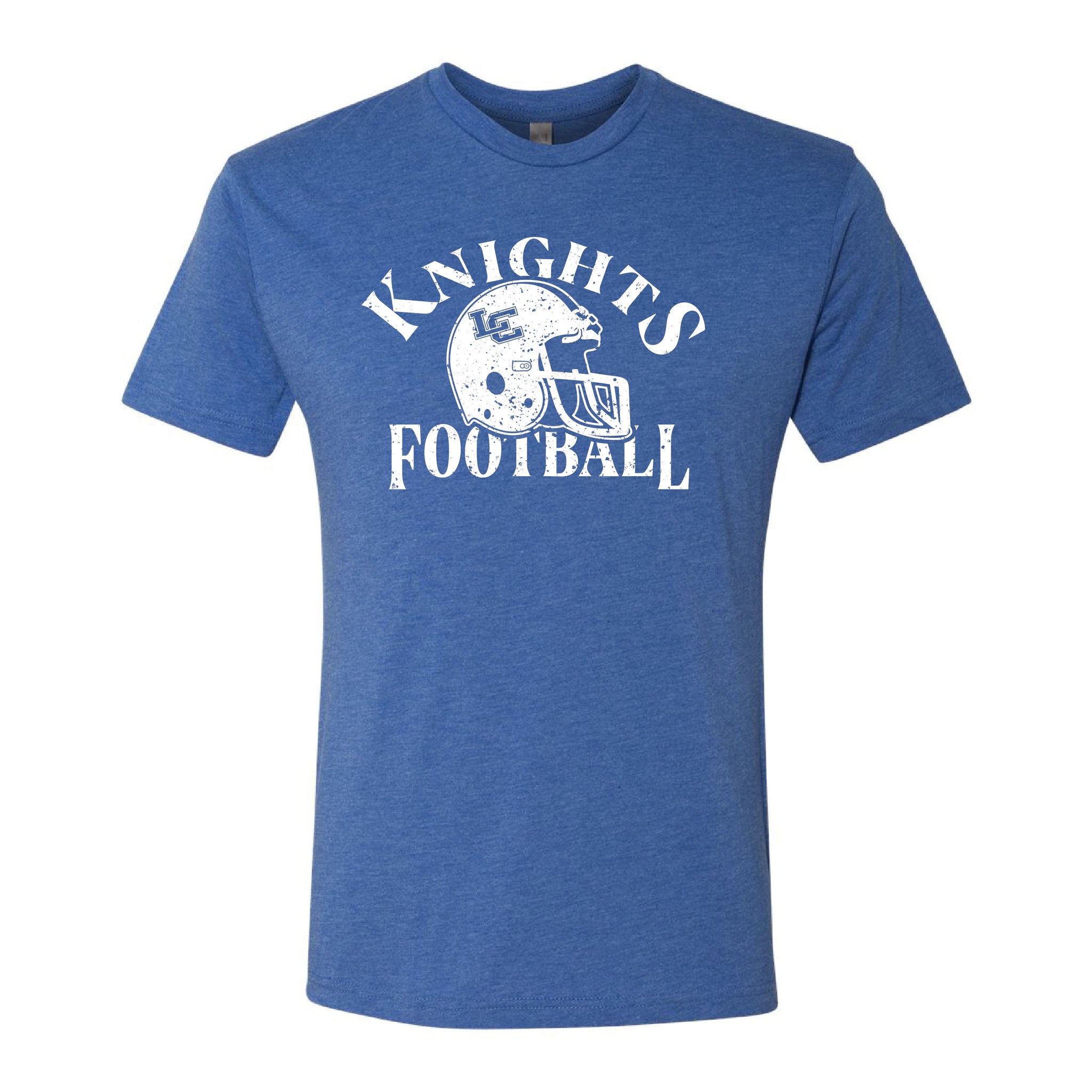 Vintage Knights Football- Next Lever Tri-Blend Tee