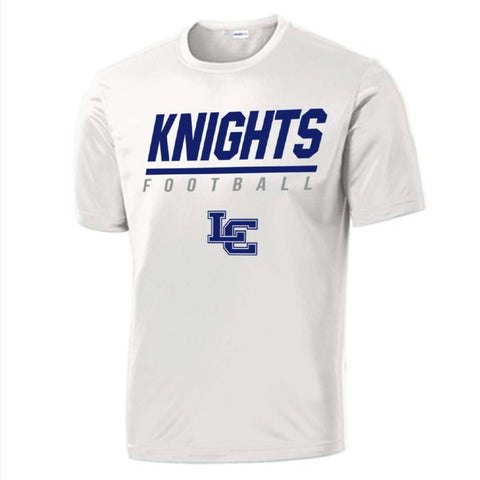 Knights Football - Sport Tek Dry Fit T-Shirt - White