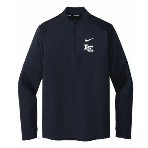 LC Embroidery Nike Dry Fit Pullover- Navy