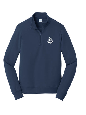 Pre-Order Port & Company Fleece 1/4 Zip Pullover Navy
