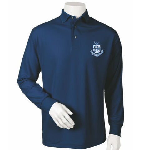 PRE-ORDER Men’s Long Sleeve Dry Fit Polo