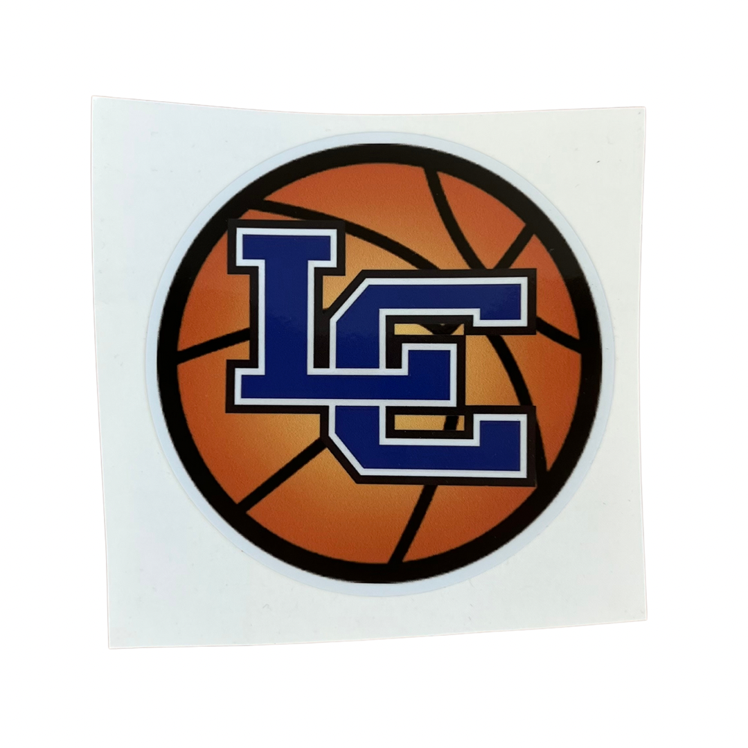 LC Basketball Sticker