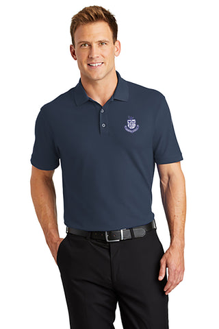 PRE-ORDER Men’s Pique Short Sleeve Uniform Polo Navy