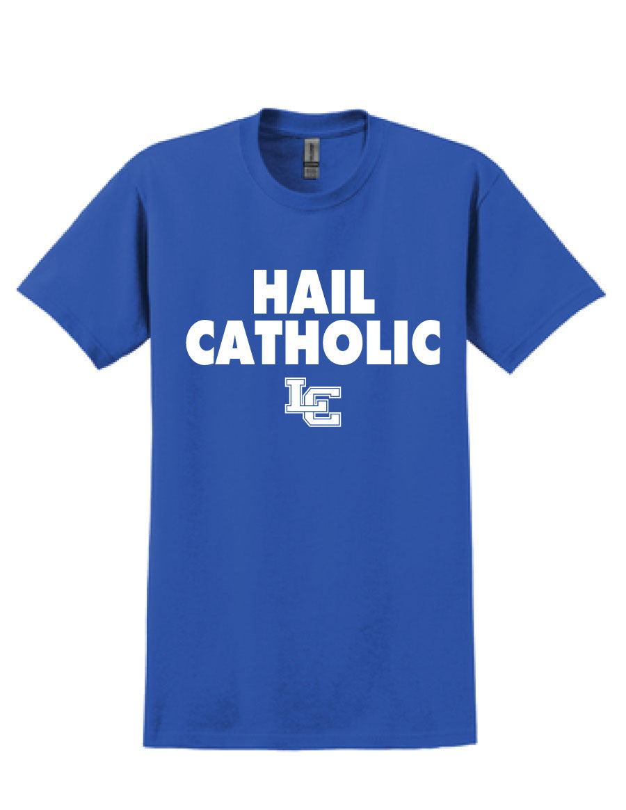 Hail Catholic T-Shirt - Royal